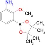 2-Methoxy-3-(4,4,5,5-tetramethyl-1,3,2-dioxaborolan-2-yl)aniline