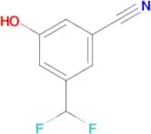 3-(Difluoromethyl)-5-hydroxybenzonitrile