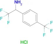 2,2,2-Trifluoro-1-(4-(trifluoromethyl)phenyl)ethan-1-amine hydrochloride