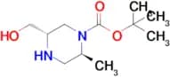 Tert-Butyl (2S,5S)-5-(hydroxymethyl)-2-methylpiperazine-1-carboxylate