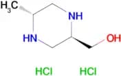 ((2R,5R)-5-Methylpiperazin-2-yl)methanol dihydrochloride
