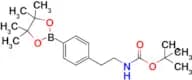 Tert-Butyl (4-(4,4,5,5-tetramethyl-1,3,2-dioxaborolan-2-yl)phenethyl)carbamate