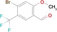 4-Bromo-2-methoxy-5-(trifluoromethyl)benzaldehyde