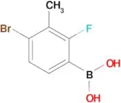 4-Bromo-2-fluoro-3-methylphenylboronic acid