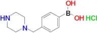 (4-(Piperazin-1-ylmethyl)phenyl)boronic acid hydrochloride