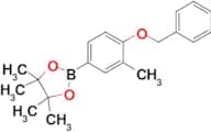 2-(4-(Benzyloxy)-3-methylphenyl)-4,4,5,5-tetramethyl-1,3,2-dioxaborolane