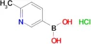 (6-Methylpyridin-3-yl)boronic acid hydrochloride
