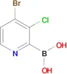4-Bromo-3-chloropyridine-2-boronic acid