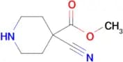 Methyl 4-cyanopiperidine-4-carboxylate