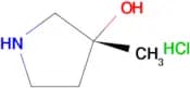 (3R)-3-Methylpyrrolidin-3-ol hydrochloride