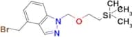 4-(Bromomethyl)-1-{[2-(trimethylsilyl)ethoxy]methyl}-1H-indazole