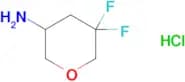 5,5-Difluorotetrahydropyran-3-amine hydrochloride
