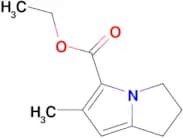 Ethyl 2-methyl-6,7-dihydro-5h-pyrrolizine-3-carboxylate