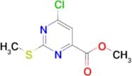 Methyl 6-chloro-2-(methylsulfanyl)pyrimidine-4-carboxylate