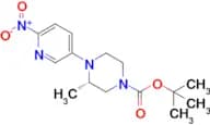 Tert-Butyl (3S)-3-methyl-4-(6-nitropyridin-3-yl)piperazine-1-carboxylate
