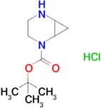 Tert-Butyl 2,5-diazabicyclo[4.1.0]heptane-2-carboxylate hydrochloride