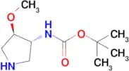 Tert-Butyl N-[(3R,4R)-4-methoxypyrrolidin-3-yl]carbamate