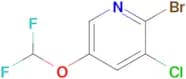 2-Bromo-3-chloro-5-(difluoromethoxy)pyridine