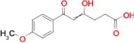 4-hydroxy-6-(4-methoxyphenyl)-6-oxohex-4-enoic acid
