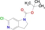 Tert-Butyl 6-chloro-2,3-dihydro-1H-pyrrolo[3,2-c]pyridine-1-carboxylate