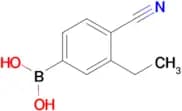 4-Cyano-3-ethylphenylboronic acid