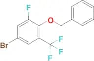 2-(Benzyloxy)-5-bromo-1-fluoro-3-(trifluoromethyl)benzene