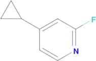 4-Cyclopropyl-2-fluoropyridine