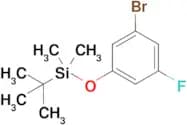 (3-Bromo-5-fluorophenoxy)(tert-butyl)dimethylsilane
