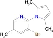 3-Bromo-2-(2,5-dimethyl-1H-pyrrol-1-yl)-5-methylpyridine