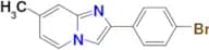 2-(4-Bromophenyl)-7-methylimidazo[1,2-a]pyridine