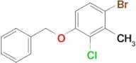 1-(Benzyloxy)-4-bromo-2-chloro-3-methylbenzene