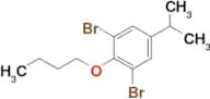1,3-Dibromo-2-butoxy-5-isopropylbenzene