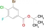 Tert-Butyl 3-bromo-4-chloro-5-fluorobenzoate