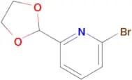 6-Bromo-2-(1,3-dioxolan-2-yl)pyridine