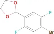 2-(4-Bromo-2,5-difluorophenyl)-1,3-dioxolane