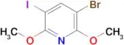 5-Bromo-3-iodo-2,6-dimethoxypyridine