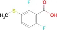 2,6-Difluoro-3-(methylthio)benzoic acid