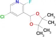 5-Chloro-2-fluoro-3-(4,4,5,5-tetramethyl-1,3-dioxolan-2-yl)pyridine
