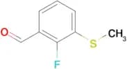 2-Fluoro-3-(methylthio)benzaldehyde