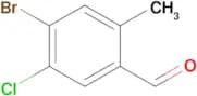 4-Bromo-5-chloro-2-methylbenzaldehyde