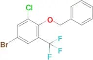 1-(Benzyloxy)-4-bromo-6-chloro-2-(trifluoromethyl)benzene