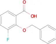 3-Fluoro-2-[(phenylmethyl)oxy]benzoic acid