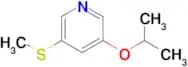 3-Isopropoxy-5-(methylthio)pyridine