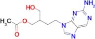 9-[4-Acetoxy-3-(hydroxymethyl)but-1-yl]-2-aminopurine