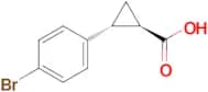 (1R,2R)-2-(4-Bromophenyl)cyclopropane-1-carboxylic acid