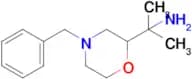 2-(4-Benzylmorpholin-2-yl)propan-2-amine