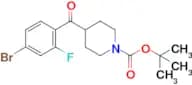 Tert-Butyl 4-(4-bromo-2-fluorobenzoyl)piperidine-1-carboxylate