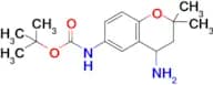 Tert-Butyl (4-amino-2,2-dimethylchroman-6-yl)carbamate