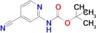 2-(Boc-amino)-4-cyanopyridine