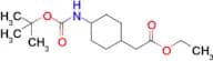 Ethyl 2-[4-(Boc-amino)cyclohexyl]acetate